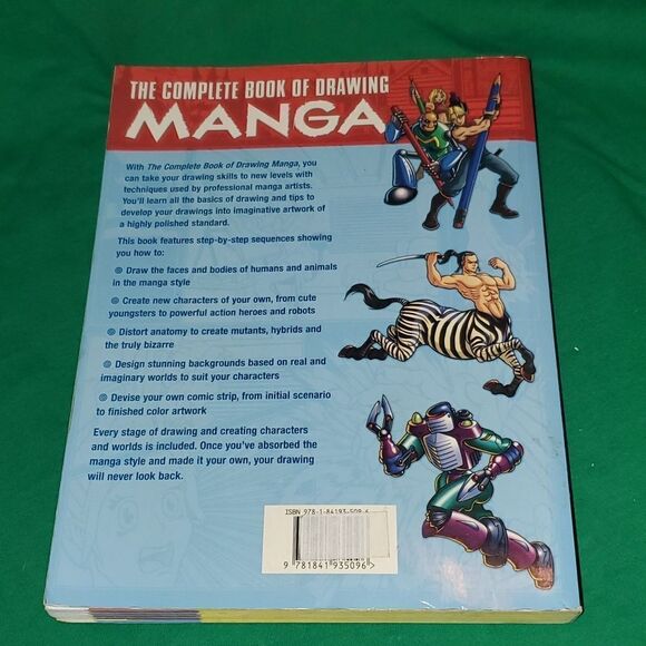 The Complete Book of Drawing Manga by Peter Gray - Picture 2 of 6